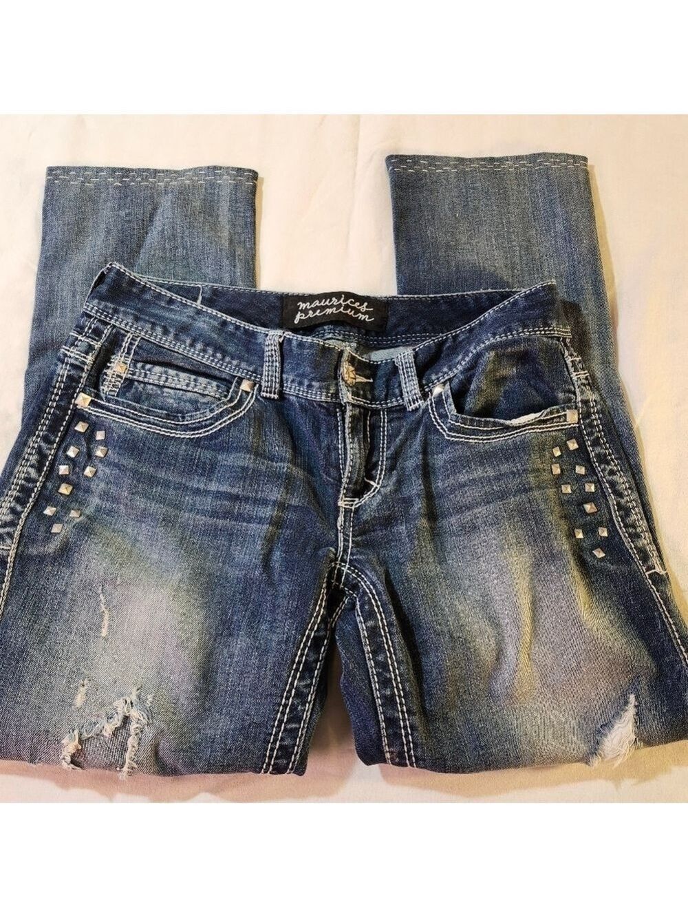 Maurice Premium Strech Jeans Studded  31